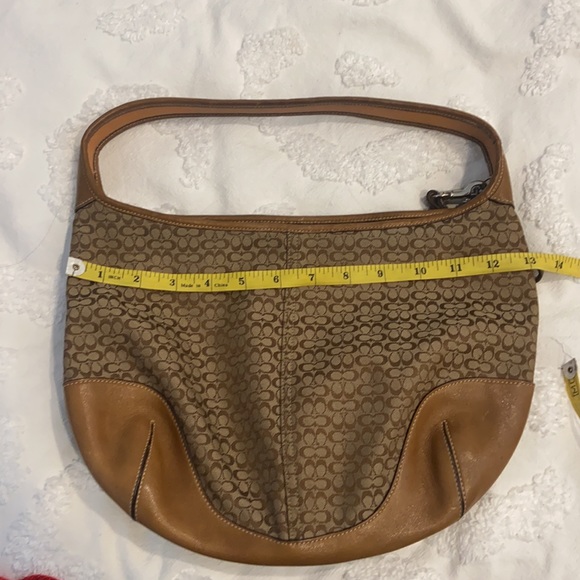 Coach mini signature in khaki/brown - Picture 3 of 4